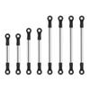 8PCS Stainless Steel Straight Links Set for 1 18 RC Crawler Chassis Suspension Clearance Upgrade Parts Compatible with RC Car Parts RC Models 1 18 Scale Models view 1