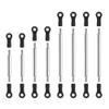 8PCS Stainless Steel Straight Links Set for 1 18 RC Crawler Chassis Suspension Clearance Upgrade Parts Compatible with RC Car Parts RC Models 1 18 Scale Models view 2