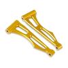 For SCY 16101 16102Pro 16103 1/16 Aluminum Alloy Suspension Arm Rear Upper Sway Arms Upgrade Metal Parts Accessories RC Car Rc Upgrade Components(Brass) view 2