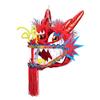 4 Colors Broken-Resistant Dragon Dance Head Chinese New Year Dragon Head Performance Props for Halloween, Christmas view 1