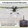 BICRKTOMXY RC Airplane, 1:16 Scale 2.4G 3D/6G Brushless 4CH 680mm Wingspan WWII Piper J-3 CUB RC EPP Fixed Wing Aircraft Model, Beginner Friendly, Collectible Gift for Adults (RTF Version) view 4