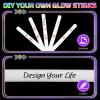 Foam Glow Sticks Bulk, 40 Pack White Light Up Foam Sticks 3 Modes, Glow Party Supplies for Valentine's Day, Wedding,Raves, Carnival, Concert, 4th of July, Halloween, Christmas, view 4