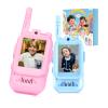 Video Walkie Talkies for Kids with Screen Display, 2 Pack Rechargeable Walkie Talkies with HD Camera, Kids Walkies Talkie Toys for Ages 3-12, Voice Changer & Real-Time Video Chat (Pink & Blue) view 1