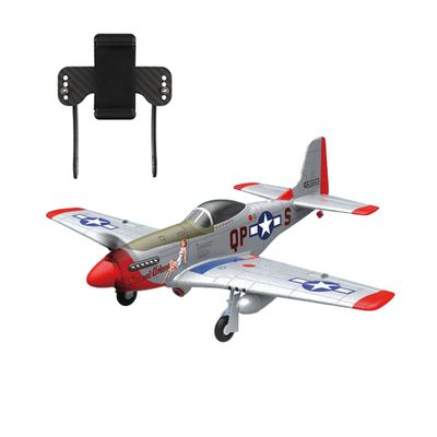 BICRKTOMXY RC Airplane, 1:16 Scale 2.4G Brushless 685mm Wingspan RC EPP Fixed Wing Aircraft Model with 3 Flight Modes & Quick Release & Camera & Phone Mount, Beginner Friendly, Gift for Adults (RTF)