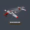 BICRKTOMXY RC Airplane, 1:16 Scale 2.4G Brushless 685mm Wingspan RC EPP Fixed Wing Aircraft Model with 3 Flight Modes & Quick Release & Camera & Phone Mount, Beginner Friendly, Gift for Adults (RTF) view 3