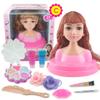 CCYLEZ Fun Doll Head Styling Kit Safe Plastic Makeup Hair Salon Set for Girls Learning and Growth (CCYLEZywh9ekztgv-200709ZB01-6) view 2