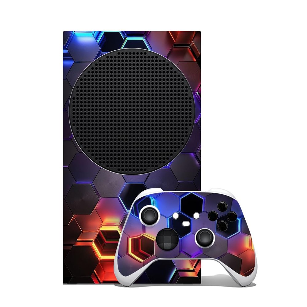 Exquisite Pattern Stickers and Decorative Protective Film for Xbox Series S