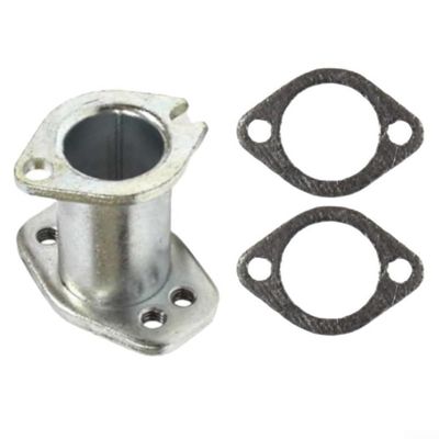 796002 Exhaust Muffler Adapter Replacement Part for 794661, 697346, 495864 Engine Models - for Most 215000 Series Engines, Includes Gasket, Made of Steel