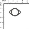 796002 Exhaust Muffler Adapter Replacement Part for 794661, 697346, 495864 Engine Models - for Most 215000 Series Engines, Includes Gasket, Made of Steel view 3