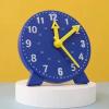 Ymiko for Kids Educational Time Teaching Tool for Students, Interactive Time Telling Toy for Children, Cognitive Skill Development (Blue) view 2