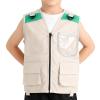 Boys Fishing Vest  Sleeveless Costume Jacket Outdoor, Park Zoo Camping Hiking, Exploration Trekking Activity Role Play | Park Zoo Camping Hiking Exploration Trekking Outdoor Activity Role Play view 1