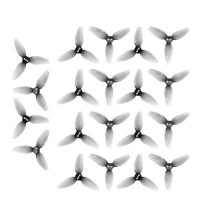 10PCS 2.5inch 3-Blade RT2.5X2.1X3 Propeller 2/1.5/2mm Shaft Hole CW/CCW Fit for FPV Racing Drone(10 Pair)