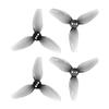 10PCS 2.5inch 3-Blade RT2.5X2.1X3 Propeller 2/1.5/2mm Shaft Hole CW/CCW Fit for FPV Racing Drone(10 Pair) view 3