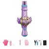 Magic Bubble Wand with Smoke & Light - Rechargeable Bubble Sword for Kids, Makes Bouncing Smoke Bubbles with Music, Leak-Proof & Durable Outdoor Bubble Toy for Boys and Girls (Pink/Purple) view 1