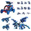 Bundle - 2 Items: Sillbird Solar Robot Toys & Robot Building Kit with Remote Control, Christmas Stem Gifts for Kids Boys Ages 8-12, DIY Science Educational Robotic Toys view 1