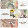 DIY 3D Sticker Scene Therapy for Adult and Kid 4 Set DIY 3D House Sticker Stress Relief Featuring Four Art Scene Theme (Style 1) view 3