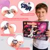 24 Pack Valentines Day Gift Cards Box with Slime, Galaxy Slime Balls Stress Relief Fidget Toy for Kids Party Favor, Classroom Exchange Prizes Gift Set, Valentine Party Favors for Kids Girls Boys view 4