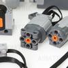 AIMATRIX 9pcs Motor kit,Compatible with Toy Building Block, Including Remote Control and Receiver, Switch, Extension Cord, M/L Motor etc. view 4