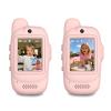 Video Walkie Talkies for Kids, 2 Pack Rechargeable Video Walkie Talkies, HD Camera, Voice Changer, for Family Fun, Camping and Travel, Ages 3-12, Pink and Pink view 1