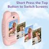 Video Walkie Talkies for Kids, 2 Pack Rechargeable Video Walkie Talkies, HD Camera, Voice Changer, for Family Fun, Camping and Travel, Ages 3-12, Pink and Pink view 4