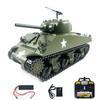 wheelfun Mato 100% Metal 1/16 Scale Army Green M4A3 Sherman BB Ver RTR RC Combating Tank 1230 Model Light Sound BB Shooting Hobby Grade Model for Ages 14+ view 1