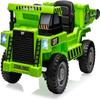 12V Ride-on Dump Truck for Kids with Parent Remote Control,Construction Vehicle w/Electric Dump Bed, Extra Shovel & Bluetooth Music, All-Terrain Toy Car for Outdoor Play view 1