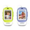 Video Walkie Talkies for Kids, 2 Pack Rechargeable Video Walkie Talkies, HD Camera, Voice Changer, for Family Fun Camping and Travel, Ages 3-12, Green and Purple view 1