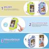 Video Walkie Talkies for Kids, 2 Pack Rechargeable Video Walkie Talkies, HD Camera, Voice Changer, for Family Fun Camping and Travel, Ages 3-12, Green and Purple view 3