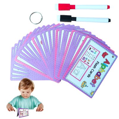 Alphabet Learning Cards Kids  Modern Elegant Durable, Sleek, Premium, Early Flash Letter, Recognition Developmental Aged 3+, Multipurpose Everyday Utility | Kids Aged 3+ Compact High-Performance