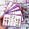 Alphabet Learning Cards Kids  Modern Elegant Durable, Sleek, Premium, Early Flash Letter, Recognition Developmental Aged 3+, Multipurpose Everyday Utility | Kids Aged 3+ Compact High-Performance view 2