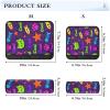 Cute Cat Paw Dark Purple 2 Pack Shoulder Pads for car seat Straps, Stop seat Belt Cutting into Neck, seat Belt Covers for Adults for Sedan view 3