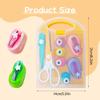 2026 New Creative Kids DIY Puncher Craft Set,Craft Hole Punch Shapes Set,Shape Cutters for Crafts, Leaf, Butterfly, Star Heart Flower Punch DIY Projects. (2) view 2