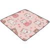 GOODOLD Valentine's Day Cats Baby Play Mat 50x50 Inch One-Piece Soft Crawling Mat Waterproof Playmat with Non-Slip Bottom for Babies, Toddlers, and Infants view 2
