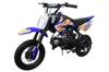 Tao/Coolster/Apollo QG-210 70CC Semi-Automatic Junior Dirt Bike, Blue and Orange, has Powered view 1
