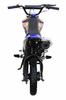 Tao/Coolster/Apollo QG-210 70CC Semi-Automatic Junior Dirt Bike, Blue and Orange, has Powered view 3