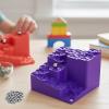 3D Printed Hilbert Curve Marble Run, Endless Looping Fractal Maze (Purple) view 4