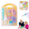 2026 New Craft Hole Punch Shapes Set, Creative Kids DIY Puncher Craft Set, Shape Cutters for Crafts, Leaf, Butterfly, Star Heart Flower Punch DIY Projects (2) view 1