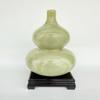 NATURAL MARBLE SHOP Green Onyx Marble Hu Lu/Wu Lou/Gourd for Chinese Feng Shui - Chinese Good Luck Wu Lou for Housewarming Gifts Home, 9.4" H view 1