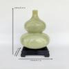 NATURAL MARBLE SHOP Green Onyx Marble Hu Lu/Wu Lou/Gourd for Chinese Feng Shui - Chinese Good Luck Wu Lou for Housewarming Gifts Home, 9.4" H view 2