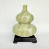 NATURAL MARBLE SHOP Green Onyx Marble Hu Lu/Wu Lou/Gourd for Chinese Feng Shui - Chinese Good Luck Wu Lou for Housewarming Gifts Home, 9.4" H view 3