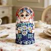 Wooden Russian Nesting Dolls, 7 Pieces Daisy Pattern Set, 15x10cm Tabletop Stacking Decoration, Hand Painted Wood Material, Decorative Stacking Dolls for Display, Kids Teens Adults Use view 4