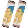 Indian Elephants 2 Pack car seat Shoulder Strap Covers, Release Stress to Your Neck and Shoulders, Cover Belt car seat for Auto view 2
