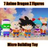 5 Dragon Figures Brick Mini Headz Building Toy, 2IN1 Sitting & Standing Model Cute Main Dinosaur Ball Z Characters Merch Figures Micro Blocks Set Ideal Gift for Fans, Adult, Teen 14+ (1025PCS) view 2