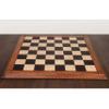 25" Players Choice Ebony & Maple Wood Chess Board- 65 mm Square - Matt Finish view 2
