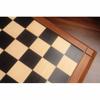 25" Players Choice Ebony & Maple Wood Chess Board- 65 mm Square - Matt Finish view 4