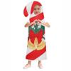Freebily Kids Christmas Gold Ribbon Gift Box Cosplay Costume, Boys Girls Christmas Surprise Box Dress Up Outfit Candy Cane B One Size view 2