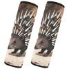 Hedgehog Tree Art Brown 2 Pack Strap pad, Stop seat Belt Cutting into Neck, seat Belt Cover pad Cute for Sedan view 2