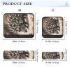 Hedgehog Tree Art Brown 2 Pack Strap pad, Stop seat Belt Cutting into Neck, seat Belt Cover pad Cute for Sedan view 3