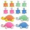 Abaodam 24Pcs Turtle Shaped Erasers Bulk Cartoon Erasers for Students Stationery Drawing Supplies and Easy to Erase Pencil Marks Random Color view 1