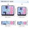 Cartoon Cute Astronauts Dinosaur Purple 2 pcs Child seat Belt Strap Cover, More Comfort Driving, carseat Belt Pads for Backpack view 3